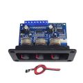 2.1 Channel Bluetooth 5.0 Amplifier Board with DC Female 2X25W+50W.