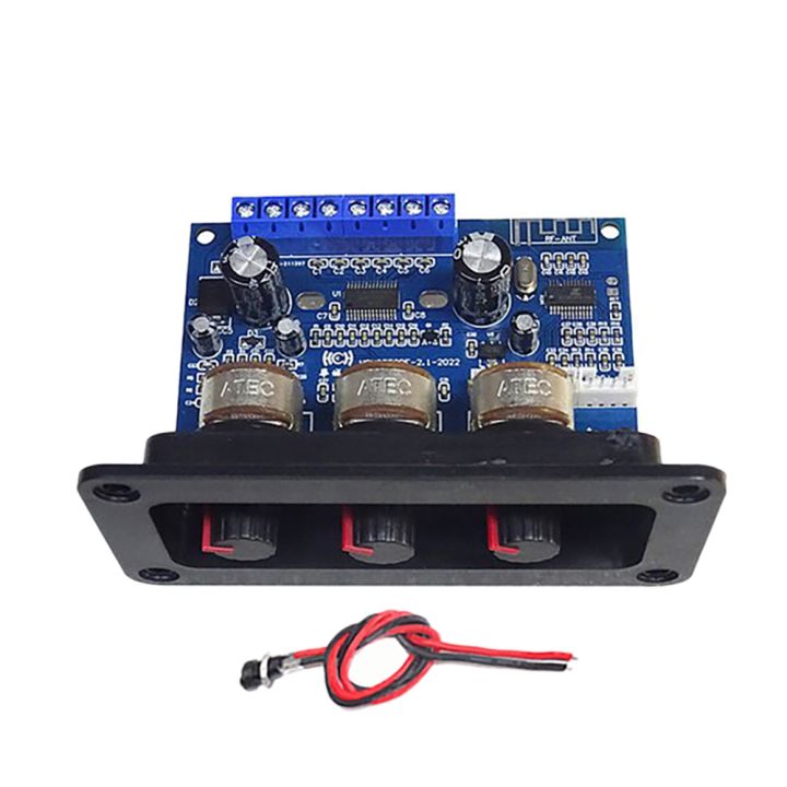 2.1 Channel Bluetooth 5.0 Amplifier Board with DC Female 2X25W+50W