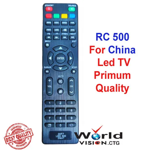 Remote Control for RC 500 Led Tv Remote Control | Daraz.com.bd