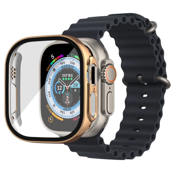 For%20Apple%20Watch%20Ultra%2049mm%20Electroplating%20Case-Apple%20Watch%2049mm%20Electroplating%20Bumper%20Case%20+%20Screen%20Protector-Electroplating%20Plastic%20Shockproof%20PC%20Protective%20With%20Glass%20Case%20For%20Apple%20Watch%20-%20Image%206