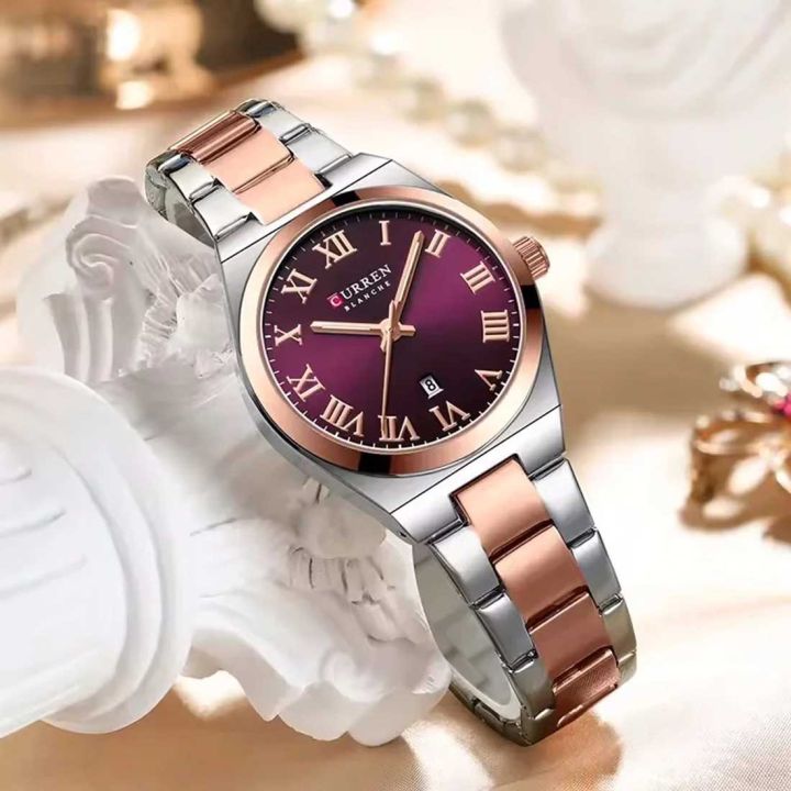 CURREN%209095%20Latest%20Model%20Creative%20Steel%20Women%E2%80%99s%20Fashion%20Watch%20-%20Image%203