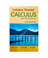 Calculus 10th Edition ( Solution Manual ) by Howard Anton & Stephen Davis - book. 