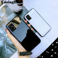 Casinglee For Realme GT case Glass silicon Full Protection Tempered Glass Back cover for Realme GT Phone cases For girls and Boys.