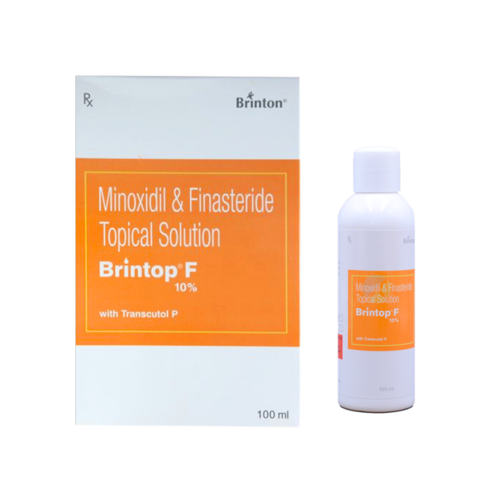 Brintop F 10% Minoxidil & Finasteride Topical Solution – 100ml