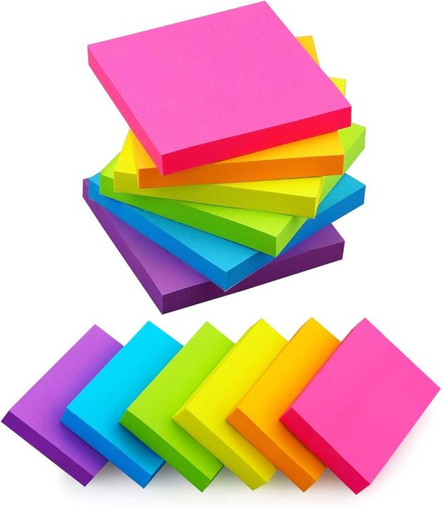Sticky%20Note%20(3x3%20inch)%20-100%20sheet%20(Multi%20color)%20-%20Image%202