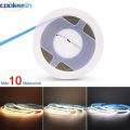 Flexible COB LED Strip Light 12V 24V 5m 10m Warm Natural Cold White 3000K 4000K 6000K RA 90 FOB LED Tape for Room Decor Lights-Warm White 3000K-10m-DC 12V-.