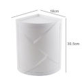 360 Degree Rotating Kitchen Toilet Shelf Corner Bathroom Storage Rack Cabinet. 