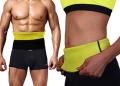 Sweat Slim Belt - Black and Yellow.
