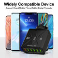 USB Charger Quick Charge QC3.0 Adapter Multiple 6 Ports for iPhone 14 Pro Max Portable Wall Mobile Phone Charger Fast Charger. 
