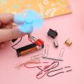 Science Box Electric Circuit Experiment With Light Bulb, Motor & Fan - School Experiments Smart Children STEM Toy Tool.