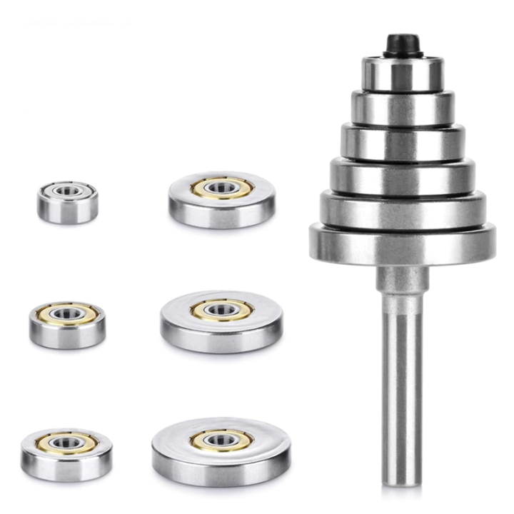 4pcs%20Router%20Bits%201/4%20Shank%20with%206%20Bearings%20Set%20-%20Image%203