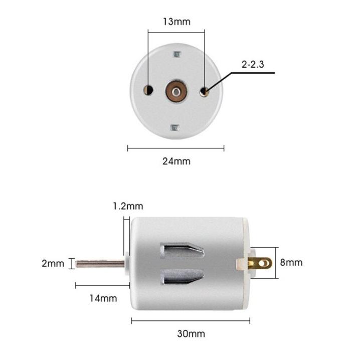 Mini 280 Brushless Motor DC 3-12V 5000-15000 RPM High Speed Strong Magnetic DIY Micro Motors Machinery Tool For Electric Toy Car