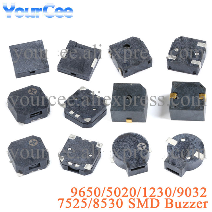 10PCS%20SMD%20Buzzer%205020%207525%208530%209650%201230%209032%203V%203.6V%205V%20Magnetic%20MINI%20Active%20Passive%20Piezo%20Buzzers%20Loudspeaker%20Electronic%20Kit%20-%20Image%202