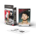 V Taehyung 55Pcs/Box K-POP BTS DECO KIT Photocard/Lomocard. 