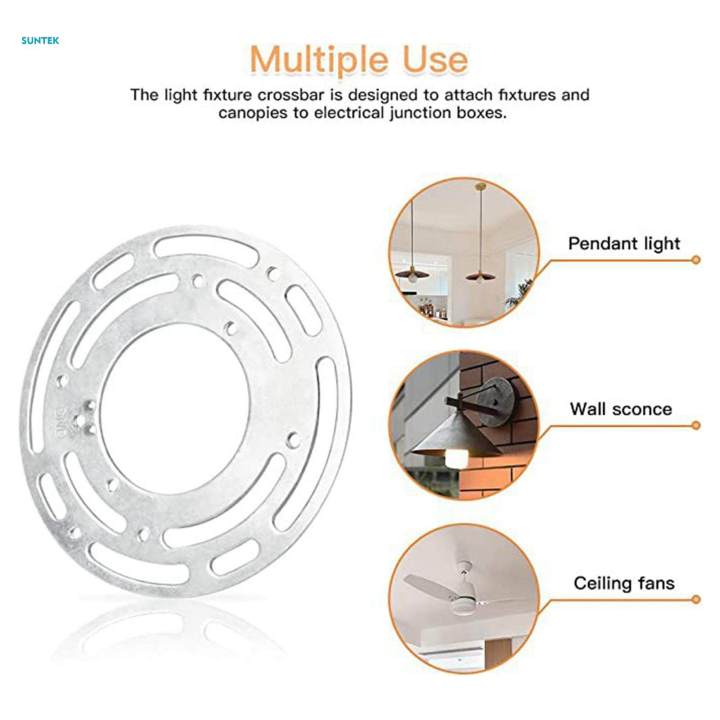 Light%20Fixture%20Mounting%20Bracket%20Mount%20Wall%20Light,%20Chandelier%20Iron,%20Ceiling%20Light%20,Pendant%20Light,%20Lightweight%20,Crossbar%20Plate%20with%20Screw%20-%20Image%204