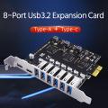 PCIE To USB Controller Card-1 * PCIE Adapter Card-black.