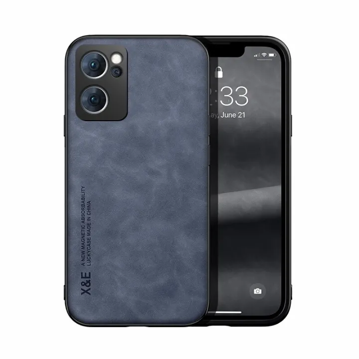 xprmy%20for%20OPPO%20Reno%207%205G/Find%20X5%20Lite%20Phone%20Case%20Luxury%20Leather%20Skin%20Sensing%20TPU%20Wrap%20Back%20Cover%20-%20Image%204