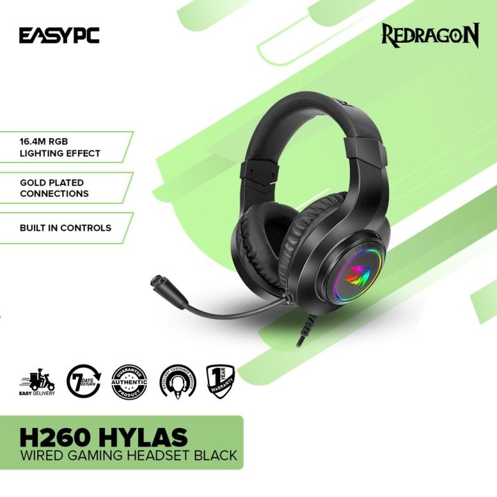 Redragon%20H260%20Hylas%20Wired%20Gaming%20Headset%20-%20Image%202