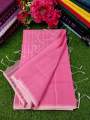 Misty Colour Half Silk Chumki Saree for women. 