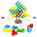 3D Tetra Tower Balance Stacking Toys Board Games Hand-Eye Coordination Balance Puzzle Stack Building Block Balancing Tower Game.