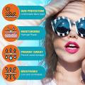 Outdoor Gel Mask Sunscreen Mask Sunblock Face Patch for Golf UV Protection Sports Cycling Breathable Moisturizing Facial Mask. 