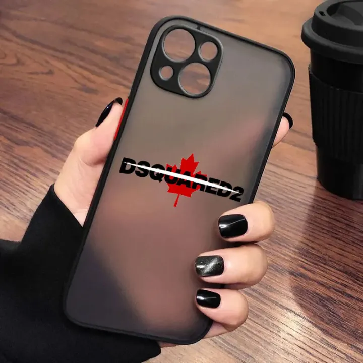 %E3%80%90Mascaraara%E3%80%91Trend%20DSQUARED2%20For%20iPhone%2015%2014%2013%2012%2011%20Pro%20Max%20XS%20Max%20X%20XR%207%208%20Plus%206S%205S%20Frosted%20Translucent%20Funda%20Phone%20Case%20-%20Image%203