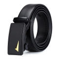 Business belt Luxury leather belts Trendy Imitation leather/iron Length 120cm/Width 3.5cm Men's automatic buckle belts Metal buckle High quality belts for men for Business attire Office wear Formal occasions Daily use Gift for men. 