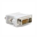 DVI Male To VGA Female Converter Adapter-White. 