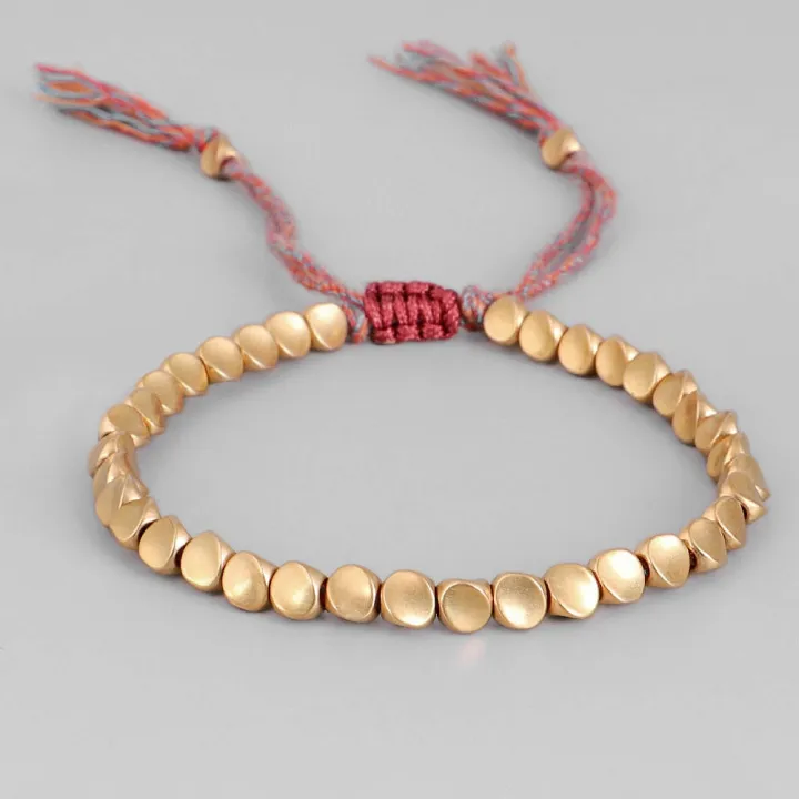 Handmade%20Tibetan%20Buddhist%20Braided%20Cotton%20Copper%20Beads%20Lucky%20Rope%20Bracelet%20For%20Women%20Thread%20Bracelets%20-%20Image%202