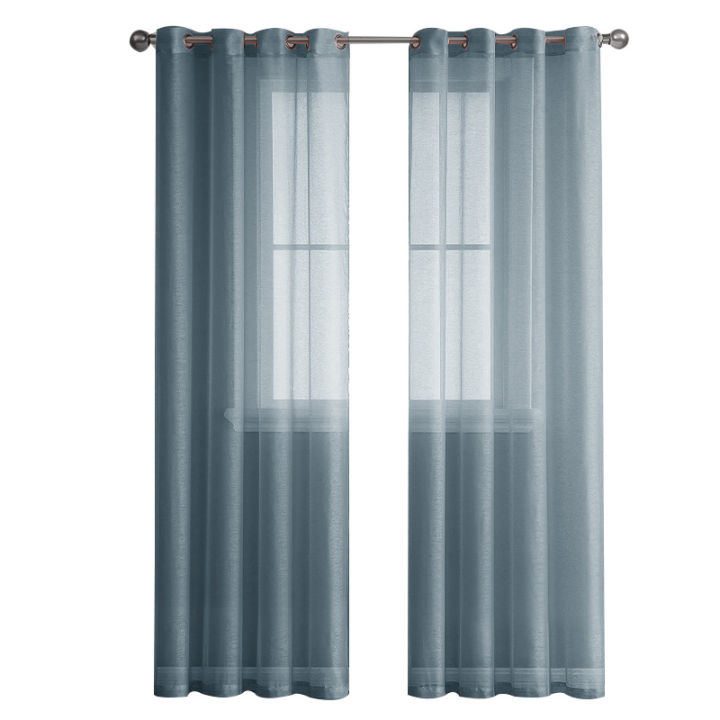 Amazon%20Dolly%20solid%20color%20window%20screen%20Cross-border%20foreign%20trade%20AliExpress%20dropshipping%20finished%20curtain%20fabric%20factory%20direct%20sales%20-%20Image%205
