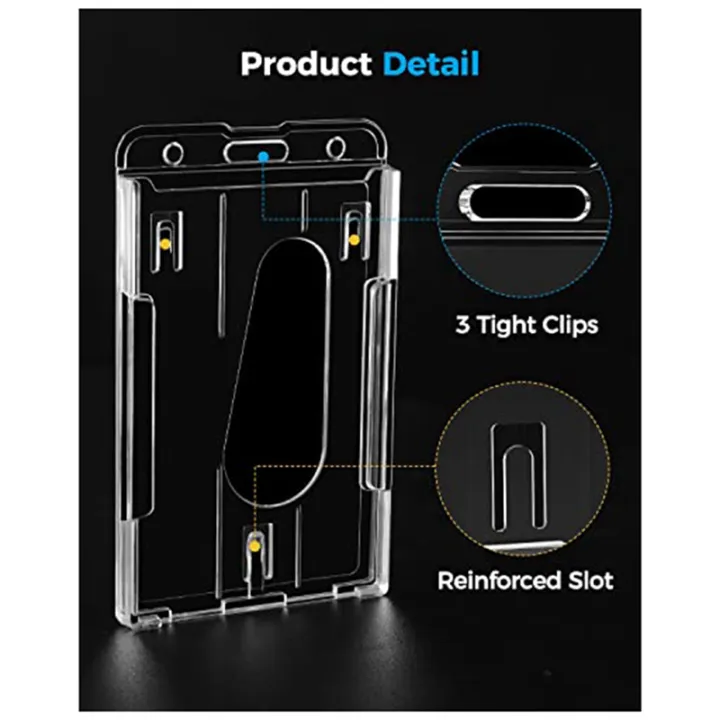 2PCS%20Vertical%20Hard%20Plastic%20Badge%20Holder%20Id%20Card%20Holders%20for%20Badges%20with%20Thumb%20Slot%20Design%20-%20Image%205
