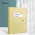60 Pages Data Book Information Booklet Stationery Large Capacity Files Folder A3 File Bag Large Folder Data Book. 