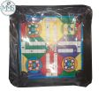 Two in one plastic Caramboard & Ludu two side play with - CaramBord & Ludu For kids Playset. 