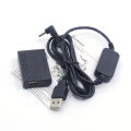 DR-E12 DC Coupler LP-E12 Battery+ACK-E12 USB Cable Power Bank Charger Adapter For Canon EOS M M2 M10 M50 M100 M200 Camera. 