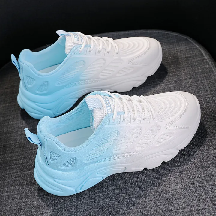 Daddy%20Shoes%20Women's%20Ins%20Tide%202022%20Autumn%20New%20Double%20Net%20Lightweight%20Platform%20Sneakers%20Versatile%20White%20Shoes%20for%20School%20Girls%20-%20Image%207