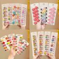 TrendyTrades 10Pcs Set Boxed Clips Korean Cute Cartoon Small Hair Clip Girl Broken Hair Small Grab Clip Baby Bangs Clip Hair Pin Hair Accessories Kids.