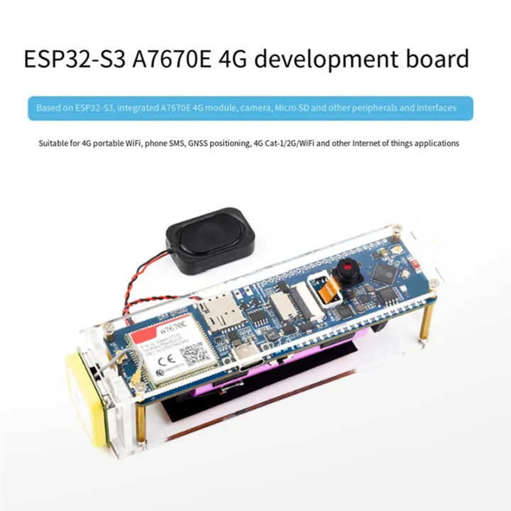 ESP32-S3%20A7670E%204G%20Development%20Board%20Blue%20Board%20PCB%20Development%20Board%20KIT%20Supports%204G%20LTE%20Cat-1/2G%20Bluetooth5%20GNSS%20Positioning%20WiFi%20Development%20Board%20-%20Image%203