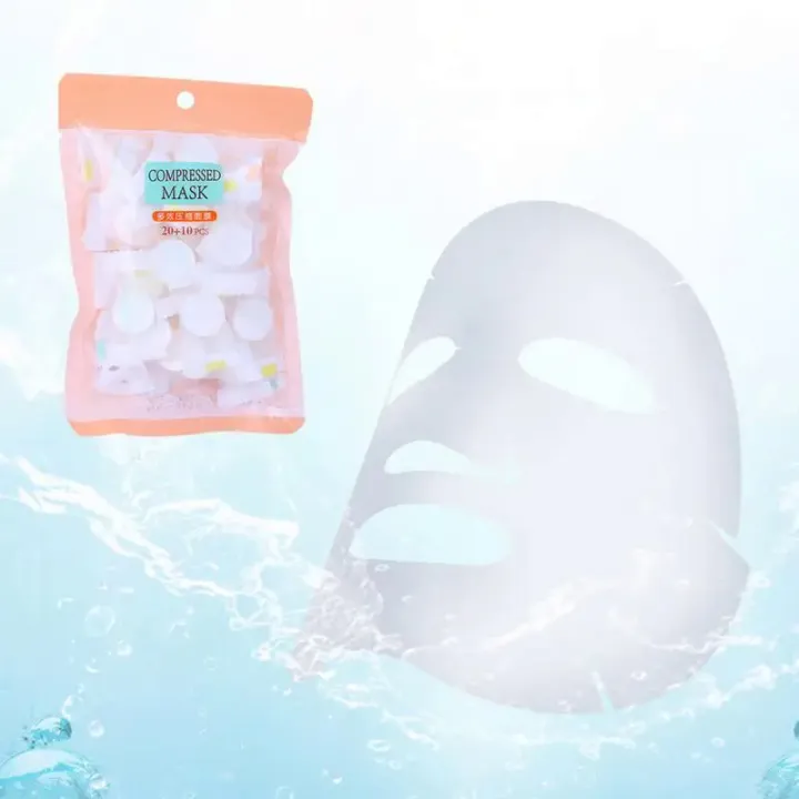 30Pcs/bag%20Facial%20Compression%20Mask%20Nonwoven%20Fabric%20Mask%20Paper%20Skin%20Care%20Dry%20Disposable%20Compressed%20Towel%20Face%20DIY%20Mask%20Makeup%20Tool%20-%20Image%205