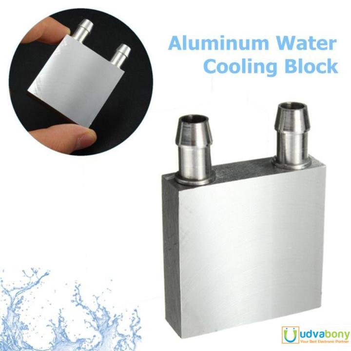 40mm Water Block Aluminum 40x40x12mm Water Cooling Waterblock Heatsink For TEC1-12706