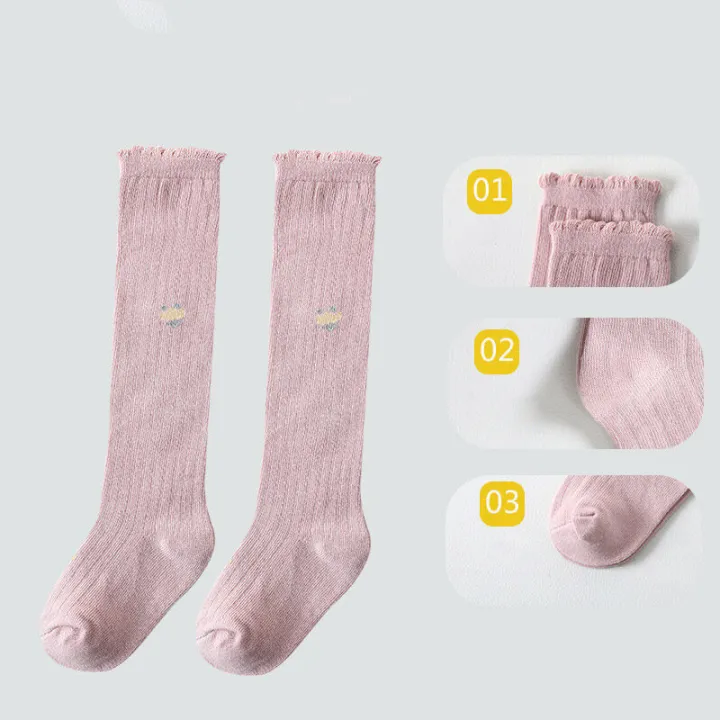 I%20LOVE%20DAD%20Baby%20Knee%20High%20Socks%20Soft%20Cotton%20Flower%20Printed%20Socks%20For%20Infant%20Toddlers%20Children%20%20Spring%20Summer%20%20Princess%20Long%20Socks%20-%20Image%206