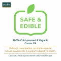MAYA All Natural Cold-pressed Castor Oil -120 ml. 