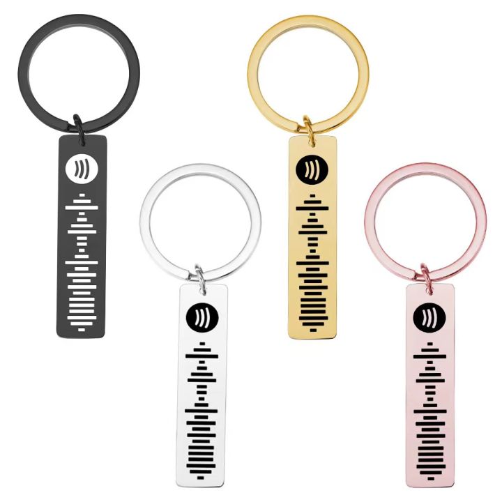 Personalized Key Rings Near Me Personalized Spotify Code