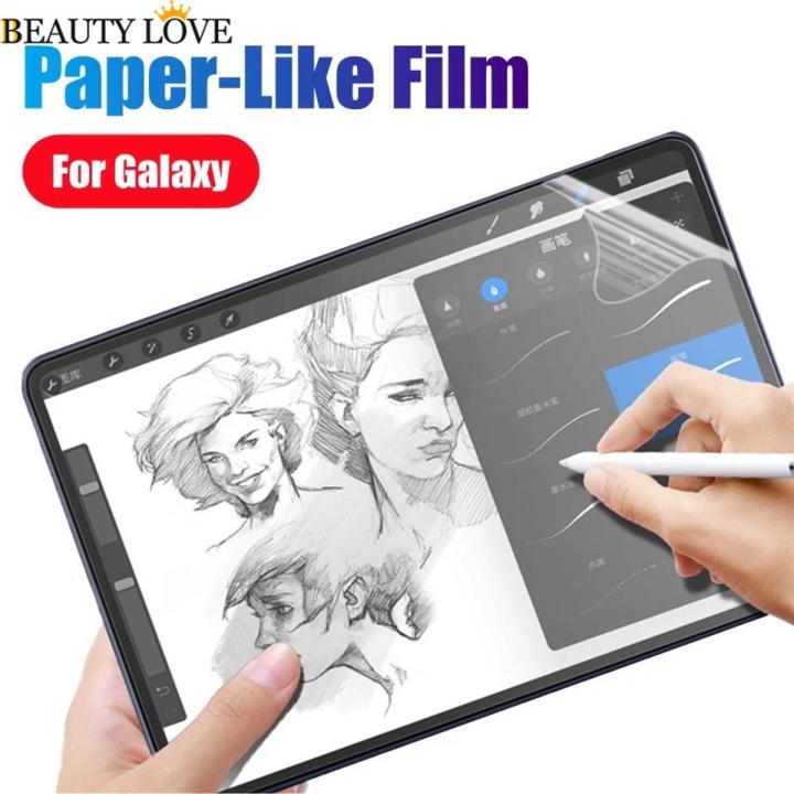 Pc Paper Feel Film for Samsung Galaxy Tab S4 S6 S7 A A7 A8