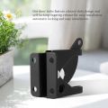 Self Locking Gate Latch Automatic Gravity Lever Fence Gate Lock for Wood Fence Gate Door Latches Steel Black.