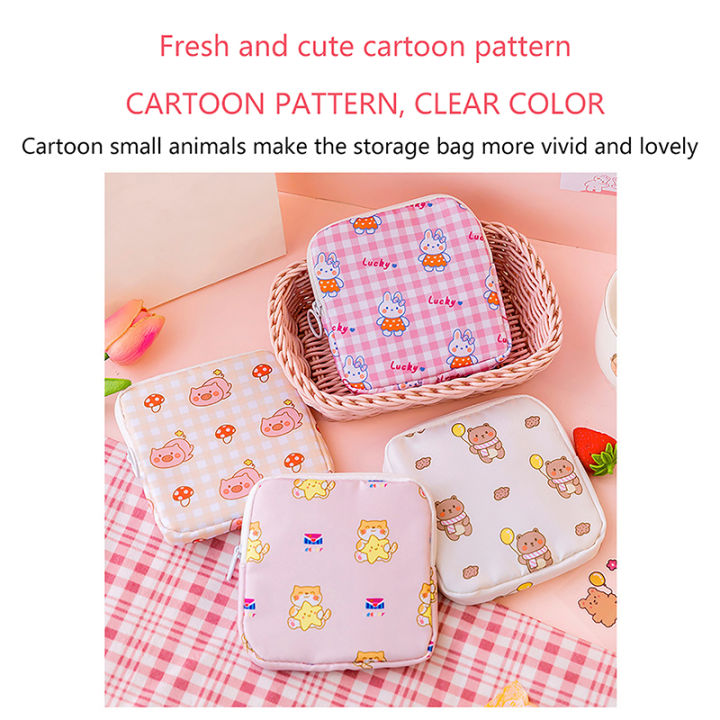 Women%20Girl%20Kawaii%20Cartoon%20Cosmetic%20Sanitary%20Pads%20Napkin%20Storage%20Bag%20Pouch%20Layor%20-%20Image%202