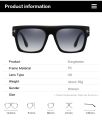 Retro Square Glasses Frames Men Women Men Vintage Transparent Computer Glasses Oversize Frame Eyeglasses New sunglasses. 