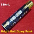 Multipurpose Bright Gold Spray Paint 319 Spray Paint Bright GOLD Color 350mL Uses Metal Wood Plastics Motor Cycles Bi Cycle. 