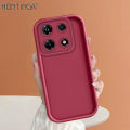 Hontinga for Infinix Note 30 Pro Back Cover Luxury Ladder Soft Camera Protection Rubber Phone Case. 