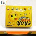 Exclusive spinning light Up Emoji YoYo Toy for Kids. 