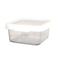 Premio Ti-tan Good Grip Square Container - 1.2L - Transparent. 